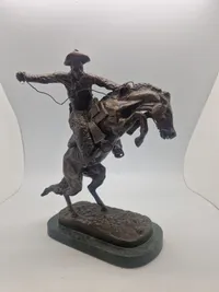 Frederic Remington bronce figur