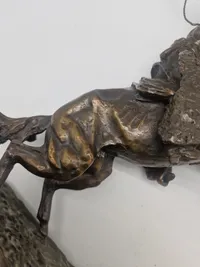Frederic Remington bronce figur