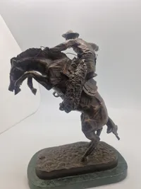 Frederic Remington bronce figur
