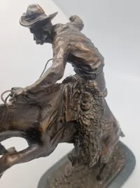 Frederic Remington bronce figur
