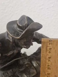 Frederic Remington bronce figur