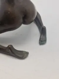 Erotisk Fransk  bronce figur