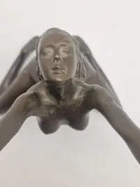Erotisk Fransk  bronce figur