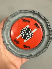 Original SS veteran platte fra HIAG ( Hilfsgemeinschaft auf Gegenseitigkeit der Angehörigen der ehemaligen Waffen-SS )