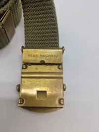 Militært bælte med logo