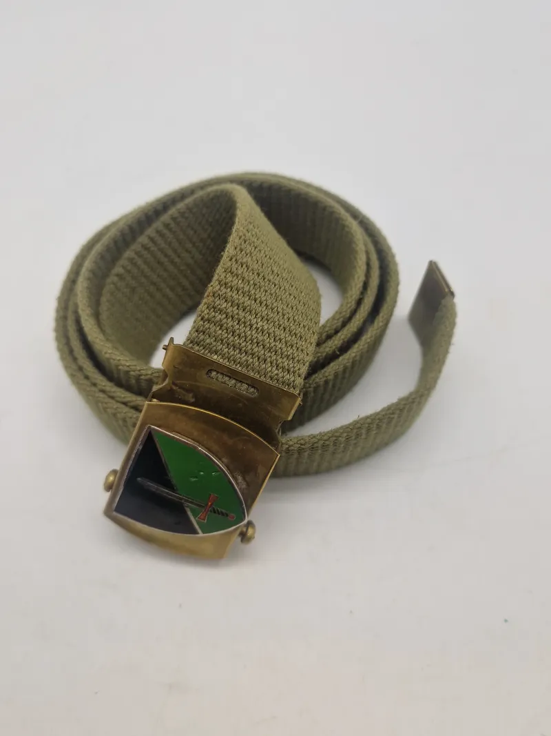 Militært bælte med logo