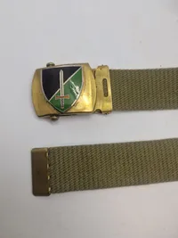 Militært bælte med logo