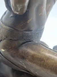 Erotisk figur af bronce