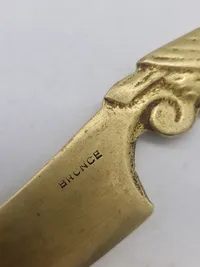Papirkniv med ugle