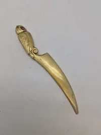 Papirkniv med ugle