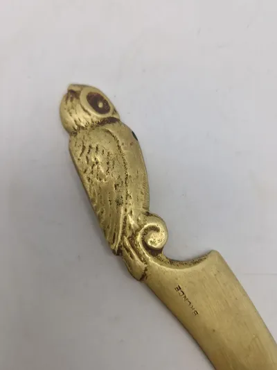Papirkniv med ugle