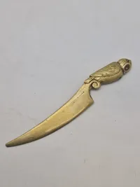 Papirkniv med ugle