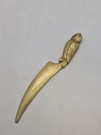 Papirkniv med ugle
