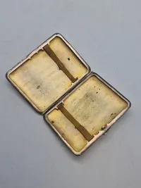 Cigaret etui alpaca sølv
