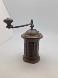 Samling kaffe møller