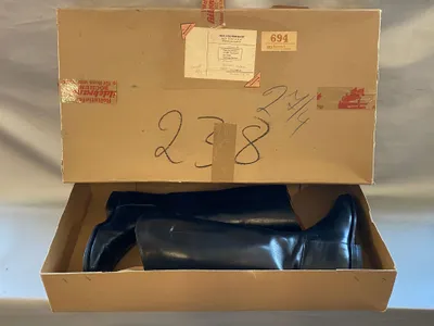 Originale tyske ridestøvler fra 1960’erne med original indpakning