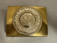 Originalt Tidligt Tysk WW1 bæltespænde