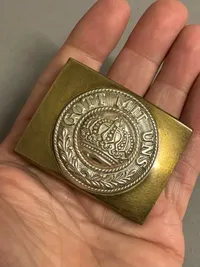Originalt Tidligt Tysk WW1 bæltespænde