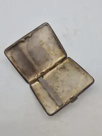 Originalt forsølvet cigaret Etue Danmark