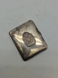 Originalt forsølvet cigaret Etue Danmark