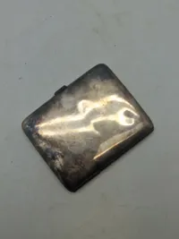 Originalt forsølvet cigaret Etue Danmark