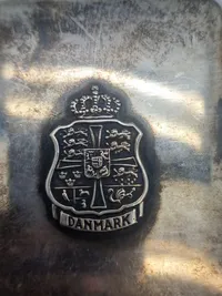 Originalt forsølvet cigaret Etue Danmark