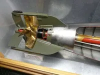 Original Tysk torpedo propel WW2