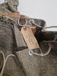 Swiss Army 1943 WW2 Era Alpine Backpack for a Rifle Alpine Rucksack Large Rugged Swiss Military Rucksack