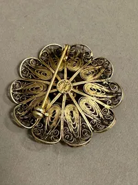 Original Dansk broche af sølv