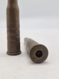 To originale 8X58RD ekcerserpatroner for gevær 89