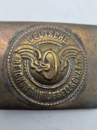 Originalt bæltespænde - Deutsche Reichbahn Gesellschaft