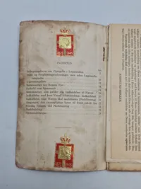 Original dansk soldaterbog