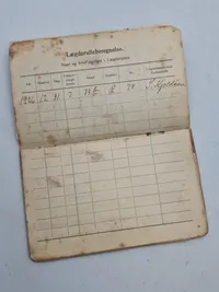 Original dansk soldaterbog