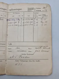 Original dansk soldaterbog