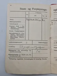 Original dansk soldaterbog