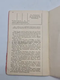 Original dansk soldaterbog