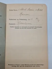 Original dansk soldater bog