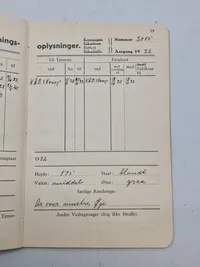 Original dansk soldater bog
