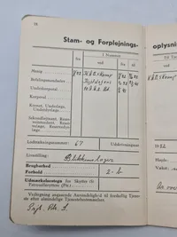 Original dansk soldater bog