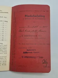 Original dansk soldater bog