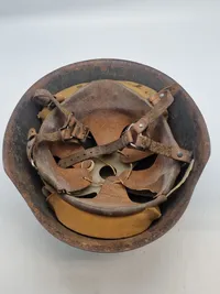 Original tysk NVA stålhjelm