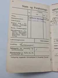 Original dansk soldater bog