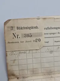 Original dansk soldater bog