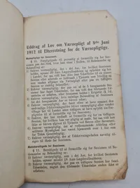 Original dansk soldater bog