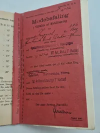 Original dansk soldater bog