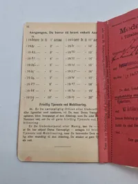 Original dansk soldater bog