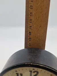 Originalt World War 2 US 'War Alarm' Clock, made in Winsted, Connecticut