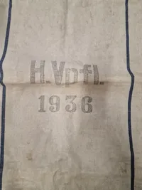 Original tysk forplejningsæk fra 1936