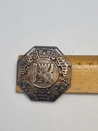Stor sølv broche fra Peru - stemplet 925