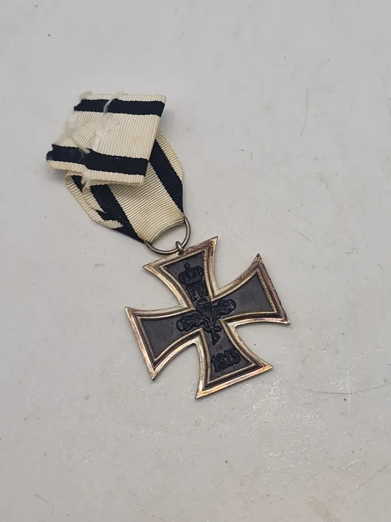 Originalt Jernkors fra ww1 (for non combatante) med fremstiller